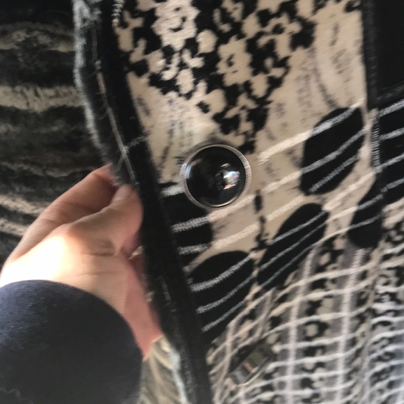 SOLD. Amazing Velveteen Patchwork Coat - Picture 8 of 16